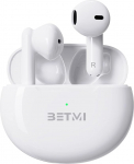 BETMI - T&otilde;elised juhtmevabad k&otilde;rvaklapid - k&otilde;rvaklappide Bluetooth 5.3 k&otilde;rvaklapid - 40 tundi m&auml;nguaega, IPX5 veekindel TWS kahe mikrofoniga sportimiseks, kerged k&otilde;rvaklapid Android iOS/iPhone'ile - mustad
