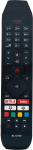 VINABTY RC43140 Kaugjuhtimispuldi asendaja sobib Hitachi Smart LED TV-le 32HE4000 49HK6000 49HK6500 49HL7000 49HL8000 55HK6000 55HK6500 55HL7000 55HL9000G 655HL70 00 cm juurde.