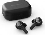 Bang & Olufsen Beoplay EX - juhtmevabad Bluetooth-m&uuml;rasummutusega k&otilde;rvaklapid, aku kestab kuni 28 tundi, veekindel t&ouml;&ouml;ks, spordiks ja vaba aja veetmiseks koos laadimiskarbiga - mustad