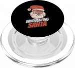 Windsurfen Weihnachtsmann Weihnachten Urlaub Windsurfen PopSockets PopGrip f&uuml;r MagSafe