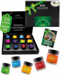 Hallingers Genuss Manufaktur Wild Spices kinkekomplekt - 12 valitud uluki- ja jahimaitseainet klaasis, elegantne kinkekarp ulukiroogade jaoks, v&uuml;rtsikomplekt "Waidmannsheil XL", kingiidee jahimeeste j&otilde;uludeks.