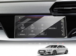 LUWU Kompatibel mit Audi A3 8Y 2021-2024 2025 UK Auto Navigation Displayschutzfolie 9H Anti-Kratzer GPS Transparent Geh&auml;rtete Folie 10,1 Zoll Glas Displayschutzfolie Zubeh&ouml;r