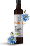 OELESTO orgaaniline mustk&ouml;&ouml;mne&otilde;li k&uuml;lmpressitud ja filtreerimata | 250 ml | [4600 mg/kg THYMOCHINONE CONTENT] | Mustade seemnete &otilde;li | Cumin Oil Vital Oil | Egiptuse mustk&ouml;&ouml;mne&otilde;li | Natural | Mill Fresh