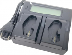 Quick LCD Battery Charger for LP-E4 LP-E4N LP-E19 as LC-E19 LC-E4 EOS-1D C EOS-1D Mark III EOS-1Ds Mark III EOS-1D Mark IV EOS-1DS Mark IV EOS-1D EOS-1DS Mark4 Camera