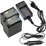 DSTE&reg; （ Pakk 2 ） Asendusaku ja DC04E reisilaadija komplekt Sony NP-FV100 SR15 SR21 SR68 SR88 SX15 SX21 SX44 SX45 SX63 SX65 SX83 SX85 Hdr CX105 CX110 CX115 CX130 CX150 CX155 CX160 CX190 juurde.