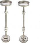 NewRidge Home Goods Side harjatud h&otilde;bedane viimistlus, kahest martinilaudast koosnev komplekt.