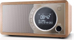 SHARP DR-450(BR) 6W DAB+ FM digitaalne raadio Bluetoothiga, h&auml;ire ja LED-ekraaniga - pruun