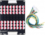 Annadue 12S kuni 16S aku aktiivne ekvalaiser, Lifepo4 Lithium Lipo aku energia aktiivne ekvalaiser, 1.8V kuni 4.5V 0 kuni 5.5A ekvalaiser Lifepo4 Li Ion Lithium Lipo Board koos kaabliga LTO LPO LFP NCM jaoks