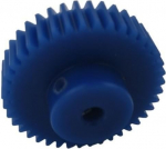 Plastist mootorratta hammasratas 1,5 m 30T sinine silindriline hammasratas 6-12 mm (10 mm puuriga)