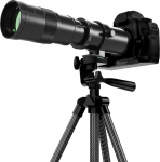 BENOISON Telephoto Lens 420-800mm, F Lens for Nikon DSLR, Manual Focus MF Zoom Lens for Nikon D3500 D850 D7500 D5600 D3400 D500 D7200 D5500 D750 D810 D3300 D5300 D610 D7100 D5200 D600 D3200