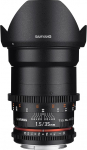 Samyang 35 mm T1.5 VDSLR II Manual Focus Video Lens for Nikon DSLR Camera