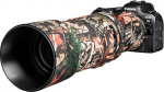 easyCover - Lens Oak - Lens protector - Protection for your camera lens - Suitable for Canon RF 600mm F11 is STM - Forest Camouflage