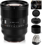 VILTROX 85mm F1.4 Pro FE Full Frame Lens for Sony E, Auto Focus, Large Aperture, Medium Telephoto Lens with HyperVCM Motor for Sony E-Mount A7IV A7C A9III A1 ZV-E1 A7SIII A7RII A7III A7RIII A7RIII