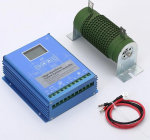 1600W Wind Solar Hybrid MPPT Charge Controller with Boost Charging Function for 1000W Wind Generator & 600W Solar Panel 12V/24V Battery Controller with Dump Load