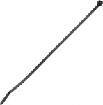 Panduit PLT5S-C0 Pan-ty kaablisidemed ilmastikukindel nailon 6.6 standardse kumera otsa jaoks 50lbs Min t&otilde;mbetugevus 5 "Max kimpu l&auml;bim&otilde;&otilde;t, 0.1cm paksus, 0.5cm laius, 44.5cm pikkus, must (100 tk)