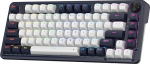 Redragon K673 HE Rapid Trigger Gaming Keyboard 81 klahvi juhtmega mehaaniline klaviatuur UltraMag 100% POM magnetiline l&uuml;liti J&auml;rgmine p&otilde;lvkond 2 moodulit ujuv struktuur 2-kihiline m&uuml;rav&auml;hendus