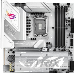 ASUS ROG Strix B860-G Gaming WiFi emaplaat Socket Intel LGA 1851 (Intel B860, mATX, DDR5 m&auml;lu, PCIe 5.0, WiFi 7, 3X PCIe 4.0 M.2, Aura Sync)