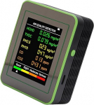 CCYLEZ Tragbarer Luftqualit&auml;tsmonitor | CO2 TVOC HCHO PM2.5 PM10 Tester mit Farb-LCD-Display f&uuml;r den Heimgebrauch Im Innenbereich (#1)