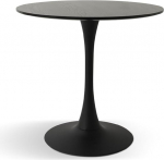 Milton & Oldbrook Praha s&ouml;&ouml;gilaud l&auml;bim&otilde;&otilde;t 80 cm Must