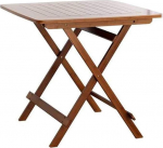 Klapptisch aus Massivholz - tragbarer Garten-Esstisch, Couchtisch und Laptop-Schreibtisch - praktiliselt ja mitmek&uuml;lgselt sisemise ja v&auml;limise ala jaoks.