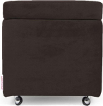 Arketicom Pandora Swing 42 x 42 cm Microfibre Wheeled Bean Bag - Brown