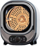 Kondensator-W&auml;schetrockner, 5 kg, 0-200 Minuten Timer und 35 dB leiser Betrieb, 3D-Hei&szlig;-/Kaltlufttrocknung f&uuml;r Arbeitsplatte oder Wandmontage