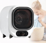 450 W v&auml;ike kaasaskantav kondensatsioonikuivati, roostevabast terasest trummel, 0,8 kg v&otilde;imsusega, t&ouml;&ouml;lauale asetamiseks, korterite ja &uuml;hiselamute jaoks (B)