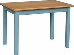 k koma Alder k&ouml;&ouml;gilaud massiivne m&auml;nd 80 x 120 cm Sinine
