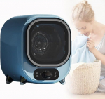 450 W v&auml;ike kaasaskantav kondensatsioonikuivati, roostevabast terasest trummel, 0,8 kg v&otilde;imsusega, t&ouml;&ouml;lauale asetamiseks, korterite ja &uuml;hiselamute jaoks (D)