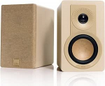 DALI KUPID Premium kompaktne passiivne HiFi-riiuli k&otilde;larid, 2-k&auml;iguline disain 4,5" Wooferi ja 1" Tweeteriga, koos seinakinnitusega (paar) - Karamellvalge
