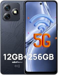 Ulefone Note 18 Ultra mobiiltelefon ilma lepinguta 5G, 12GB + 256GB/SD-2TB 50MP+50MP+32MP kaamera Android 13 nutitelefon koos 18W kiirlaadimisega 6,78-tolline FHD+ 5450mAh aku GPS/OTG/NFC Must