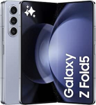 Samsung Galaxy Z Fold5 Kokkupandav AI Android nutitelefon ilma lepinguta mobiiltelefon 256 GB Laiendatud aku HD-kaamera Icy Blue 36 kuu garantii