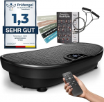 Sportstech VP250 und VP275, Vibrationsplatte f&uuml;r Zuhause, Deutsche Qualit&auml;tsmarke, leiser Motor, Fitness Training, Fettverbrennung, Muskelaufbau, Ganzk&ouml;rpertraining, bis zu 180 Intensit&auml;tsstufen