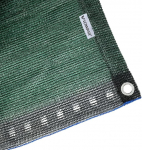 70% Green Shade Cloth, 3x3m, Sun Protection Mesh Fabric, Garden Shade Fabric, Durable, UV Resistant Plant Cover, Green Shade Net with Grommets and Grommets for Greenhouse