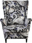 HAOYONG Wing Chair Slipcovers tr&uuml;kitud 2 t&uuml;kki tugitool Slipcovers Stretch Chair Cover pestav tugitool kaitsja elutuba magamistuba