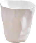Milageto Loov pr&uuml;gikast, suur pr&uuml;gikast, kaasaegse disainiga plastist pr&uuml;gikast, sobib ideaalselt koju, kontorisse, k&ouml;&ouml;ki, magamistuppa, vannituppa, 24,5 x 25 cm.
