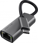 WALNEW USB C Ethernet adapter, Gigabit Cat kaabli konverter C-t&uuml;&uuml;pi USBC Thunderbolt 3 LAN v&otilde;rguadapteriks Mac, MacBook, iPad Pro/Air, Dell XPS, Surface, Chromebook, s&uuml;learvuti, Galaxy S23 jaoks.