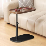 K&otilde;rguse reguleeritav k&otilde;rgendusega k&uuml;ljelaud, 30 x 45 cm, v&auml;ike C-kujuline voodilaud, 360&deg; p&ouml;&ouml;ratav diivanilaud, puit, ovaalne C-kujuline k&uuml;ljelaud, s&uuml;learvutilaud elutuppa, diivanile, voodisse