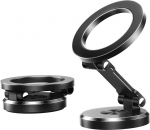 JOYROOM mobiiltelefoni hoidja auto magnet [kokkupandav ja t&auml;ismetall] MagSafe auto kinnitus 20 x N55 magnetitega ja 360&deg; p&ouml;&ouml;ramine, magnetiline mobiiltelefoni hoidja auto iPhone 16 15 14 13 12 & MagSafe &uuml;mbris, magnetiline mobiiltelefoni hoidja auto  ...