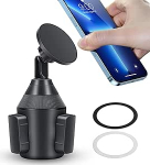 EEEKit auto joogihoidja mobiiltelefoni hoidja, universaalne magnetiline tassihoidja, mis &uuml;hildub Magsafe'iga iPhone 16 15 14 13 12 seeria ja k&otilde;igi nutitelefonide jaoks