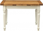 BISCOTTINI International Art Trading Extendable Wooden Table, 122 x 82 x 80 cm