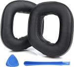 Asendatavad k&otilde;rvapadjad Virtuoso Corsair HS80 RGB jaoks, k&otilde;rvapadjad pehme m&auml;luvahuga ja valgu nahaga, k&otilde;rvaklappide asendamine suure tihedusega m&uuml;raisolatsiooniga (must)