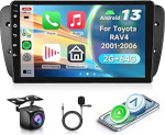 2G & 64G VECHTEL 9-tolline Bluetooth autoraadio Seat Ibiza 6J 2009-2013 Carplay Android Auto Traadita, EQ, WiFi GPS Navi, Airplay, Android Cast, RDS/FM raadio 2 DIN koos AHD tagurduskaameraga