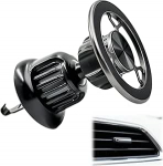 Mobiiltelefoni hoidja auto N55 Magnet v&auml;ga stabiilne terasest konksud autode ventilatsiooni 360&deg; p&ouml;&ouml;ratav autokinnitus iPhone 16/15/14/13 Pro Max Plus'ile