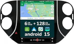 [6G + 128G] IPS 9,7-tolline Android 15 autoraadio Volkswagen VW Tiguan 2010-2016 koos Navi Octa Core'iga [Sisseehitatud CarPlay/Android Car/DSP/Mirror Link/GPS Navi/360 Camera/Bluetooth 5.0/WiFi/USB