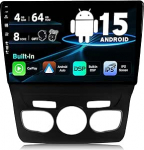 SXAUTO Android 10 autoraadio Citroen C4 C4L DS4 (2013-2017) - Integreeritud Carplay/Android Car/DSP - 4G + 64G - kaamera MIC tasuta - 10.1 tolli 2 DIN - tugi Dab roolis WiFi 4G