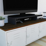 Henor monitoride tugi FSC&reg; puidust 62 x 26,5 x 12 cm Toetab 50 kg Grafiit