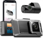 THINKWARE ARC ARC Dash Cam autokaamera, 3x energias&auml;&auml;sturežiim, 1440P+1440P ees ja taga Wi-Fi, super &ouml;ine n&auml;gemine, 24/7 parkimisrežiim (tasuta 32GB kaart, k&otilde;vakapsel, 12V kaabel, GPS)