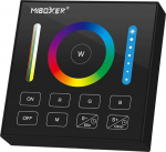LGIDTECH B0 B0-B Miboxer RGB + CCT &uuml;he grupi seinapaneelide kontroller, 1 tsooniline kaugjuhtimispult (must)