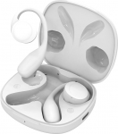 SPC Ether 2 Sense juhtmevabad avatud k&otilde;rvaga Bluetooth-k&otilde;rvaklapid m&uuml;rasummutusega, pikk aku kestvus (30 tundi), mikrofon, kaks &uuml;hendusv&otilde;imalust, IPX4 - valge